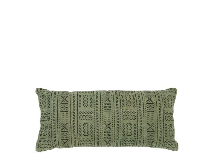 Coussin rectangulaire - vert