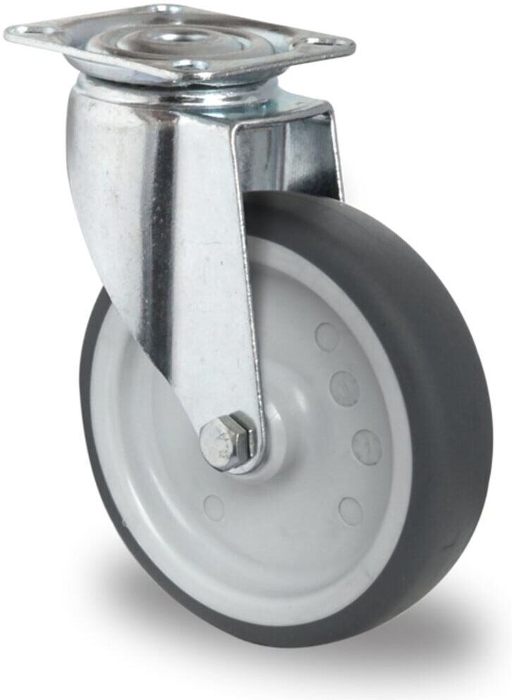CASCOO Lenkrolle ø 100 mm Serie P2T2 Gleitlager (SAPE5C0100P2T2P0N)