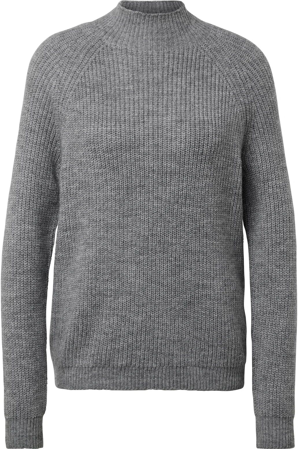 Tchibo - Grobstrickpullover mit Stehkragen - Damen - Gr. XXL - grau
