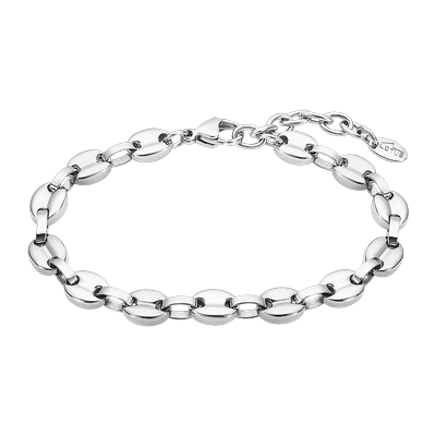 Armband LOTUS "Urband Woman", silber (edelstahlfarben), Armbänder, Damen, 21cm, Edelstahl, Armband