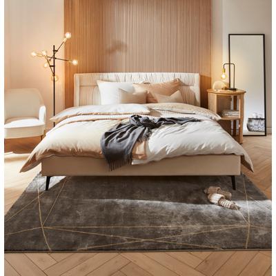 Wohndecke OTTO HOME "Plaid Sofia", grau (anthrazit), B:130cm L:170cm, Baumwolle, Polyacryl, Wohndecken, Wohndecke, mit tollen Fransen, Kuscheldecke