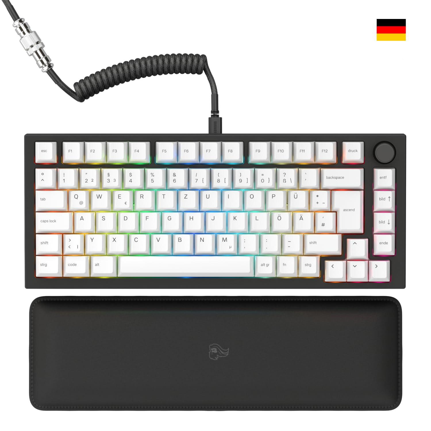 Glorious GMMK Pro Black Slate 75% TKL-toetsenbord