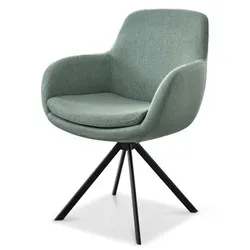 Musterring Stuhl Tavia Stoff Blau Aqua