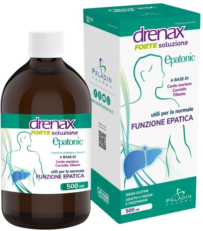 PALADIN PHARMA SpA Drenax Forte Epatonic, 500 ml