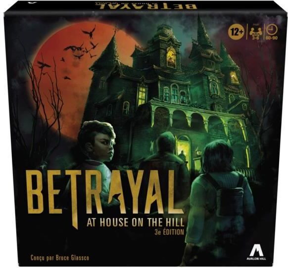 Hasbro Gaming Betrayal at House on the Hill bordspel voor 12 jaar en ouder