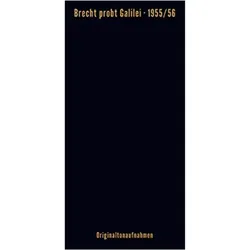 Brecht:Brecht probt Galilei,MP3-CD, Hörbücher von Bertolt Brecht, Stephan Suschke