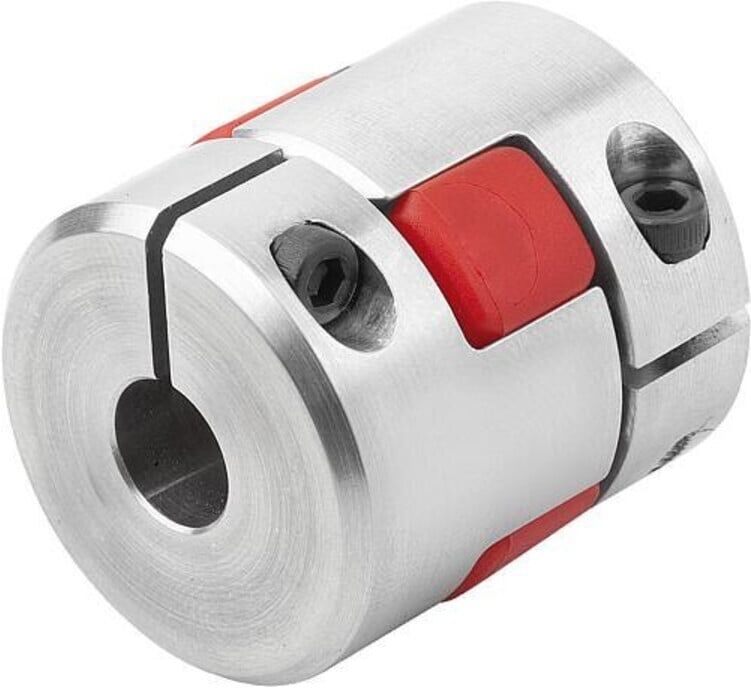 KIPP Elastomer-Klauenkupplung Gr. 28 Ø24 x 90mm Aluminium (K1889.28800902424)