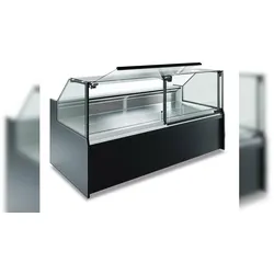 KLIMAITALIA Belüftete Tafel. AISI 304 Edelstahltank. Temperatur 0/+10°C.  Horizontale LED-Beleuchtung. Klimaitalia SAMA 190 XL