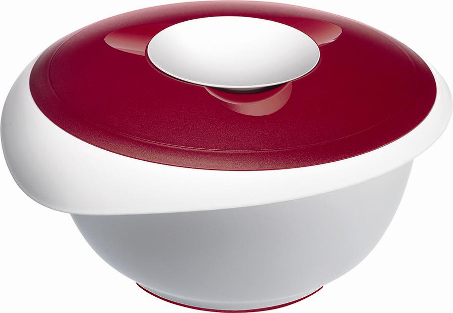 Westmark mengkom met dubbelvoudig deksel, 3,5 liter, rood