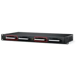 Blackmagic Cloud Dock 4, Festplattengehäuse, Schwarz