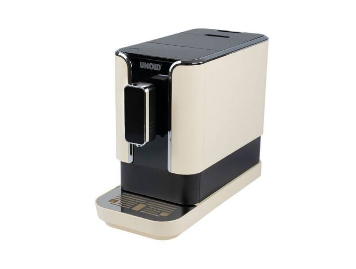 Unold Kaffeevollautomat Luca, 18 cm breit, 19 Bar Druck, 5 Mahlgrade & Vorbrühfunktion