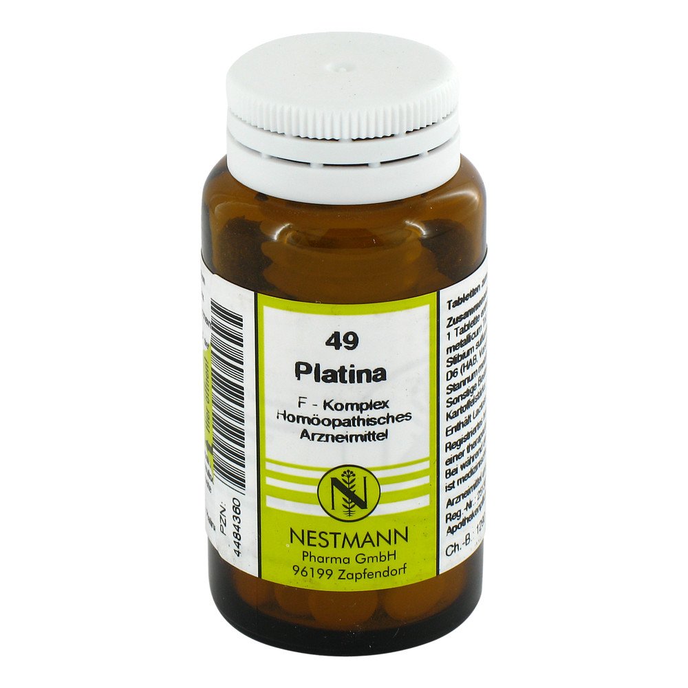 NESTMANN Pharma GmbH Platina F Komplex Nummer 4 9 Tabletten 04484360