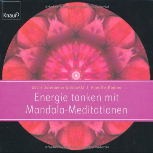Uschi Ostermeier-Sitkowski - Energie tanken mit Mandala-Meditationen - Preis vom 30.09.2026 09:01:18 h