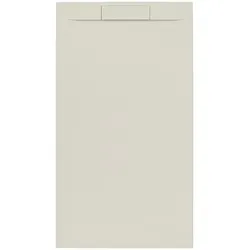 SAT Fusion Duschwanne rechteckig 100x90 cm gegossener Marmor SATFU10090BE