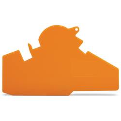 WAGO 282-387 Abschluss- und Trennplatte Orange 50 St.