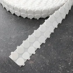 Doppelseitige Klebepunkte, beidseitig stark haftend, weißer PE-Schaum, 2 mm dick, 20 mm, Papier