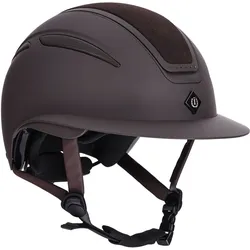 Imperial Riding Reithelm IRHOlania Deluxe Big Visor dark brown, Größe: S/53-55 cm