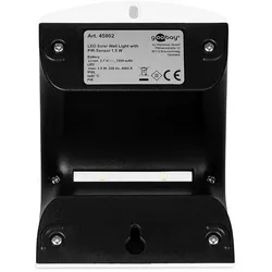 Goobay LED Solar-Wandleuchte mit Bewegungsmelder 1,5 W