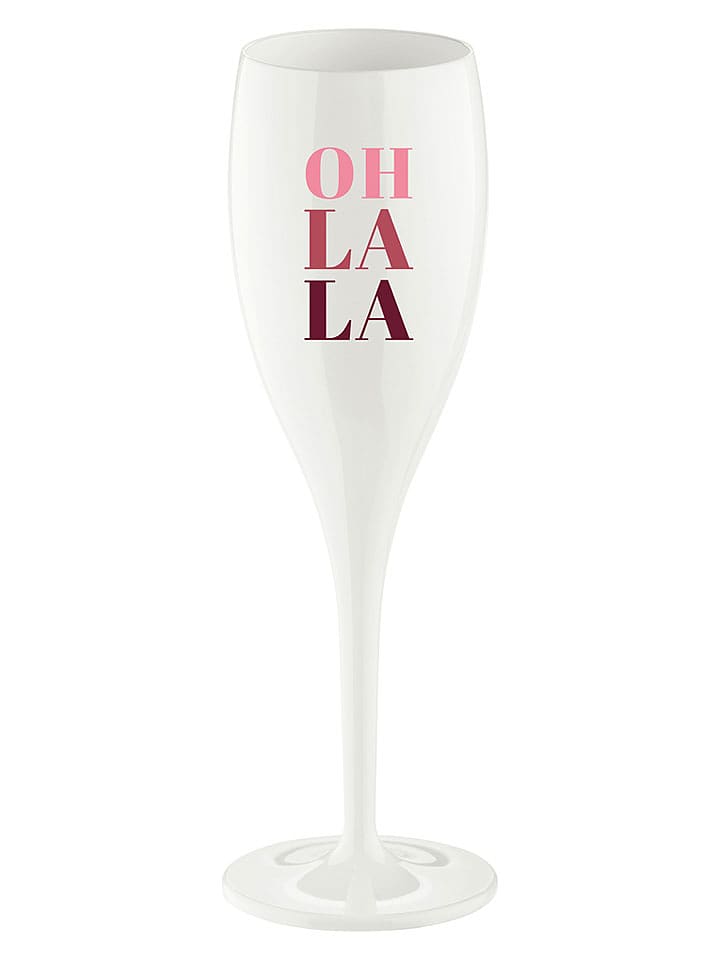 koziol Sektglas in Weiß - 100 ml - onesize