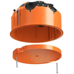KAISER 9273-50 Hohlwand, O-range ECON® Universal 120, mit universeller Anschraubfläche, Ø 120 mm, Tiefe 65 mm, luftdicht 927350  - 10 Stück