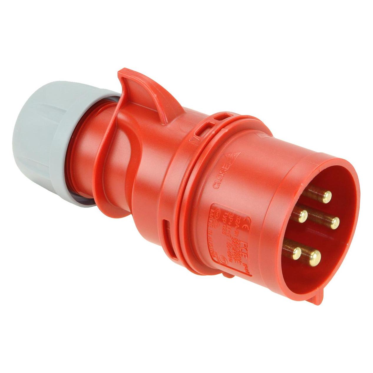PCE 024-6 Stecker 32A 4p 6h SHARK (CEE 16/3, CEE 16/5) (024-6-PCE-)