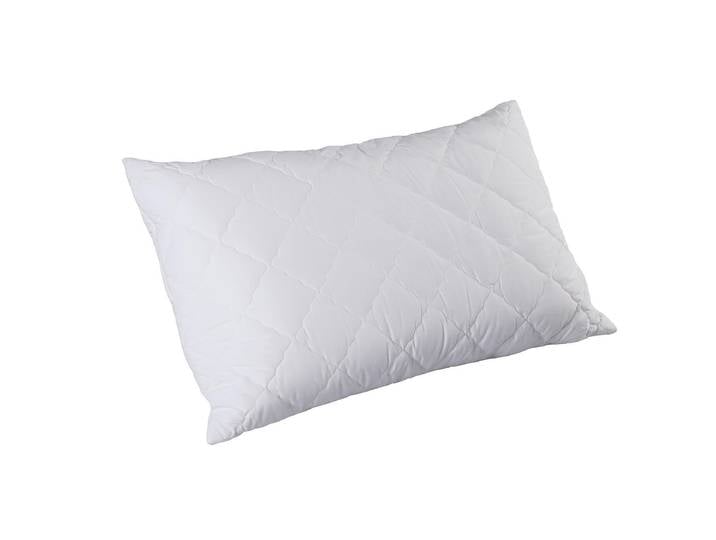 Kopfkissen DOR DOR Kopfkissen Abelia SANITIZED , weiss (weiß), B:65cm L:100cm, Obermaterial: 100% Baumwolle, Kopfkissen, Kopfkissen