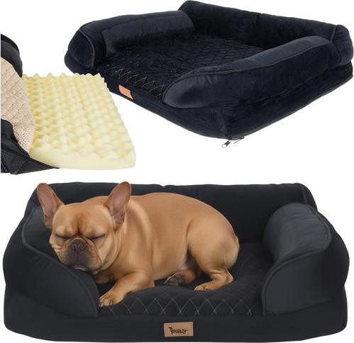 Northio Orthopedisch hondenbed met wasbare hoes en antislip, klein