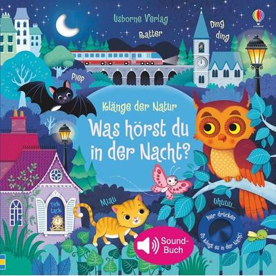 Klänge der Natur: Was hörst du in der Nacht?, Gebundene Ausgabe von Sam Taplin, Usborne, 978-1-78232-770-7