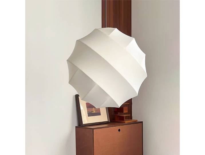 Janpanses Wabi Sabi soie pendentif LED lampes salon salle à manger chambre lustres décor à la maison minimaliste suspendus luminaires