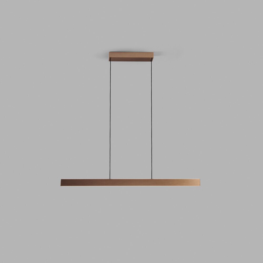 Light-Point LED-Pendelleuchte EDGE LINEAR (mit Smart-Tune) 100cm rosegold 270554 5711389705541