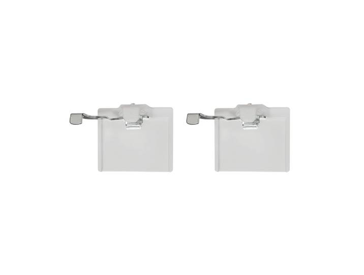 Klebehalter für 25mm Alu-Jalousien 2 Stück, grau VICTORIA M