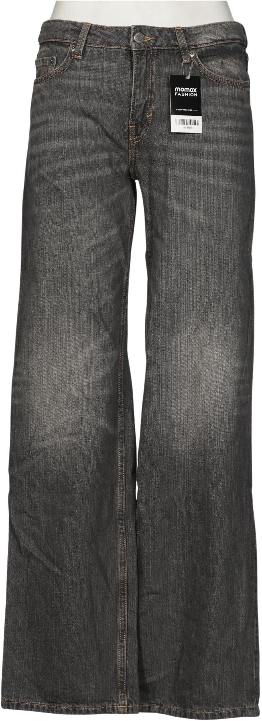 Weekday Damen Jeans, Grau, Gr. W29, Baumwolle - Second Hand
