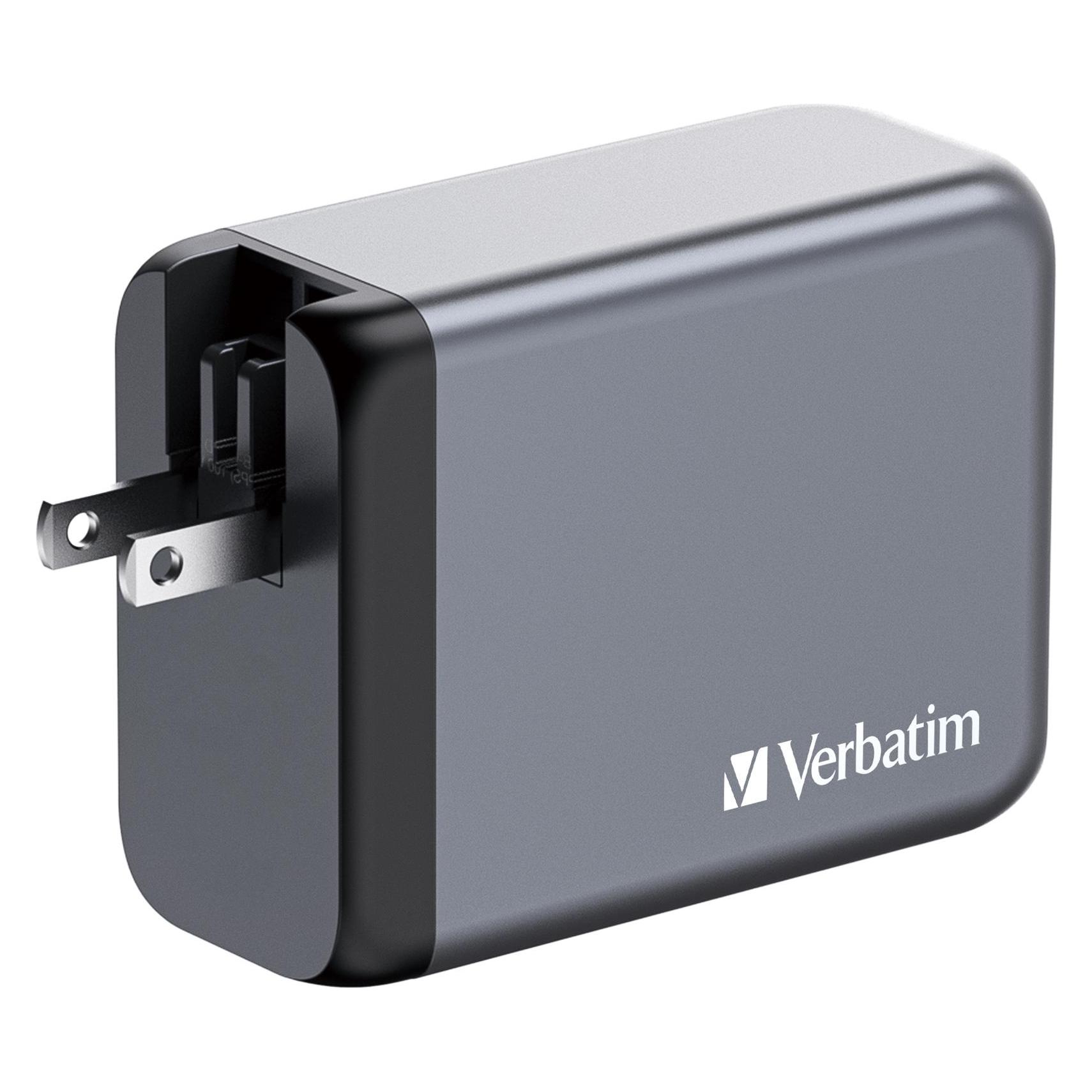 Verbatim GNC-200 GaN Charger (200 W, 4 Ports) (32204)