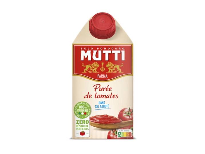 MUTTI purée tomate zéro pesticides 500g