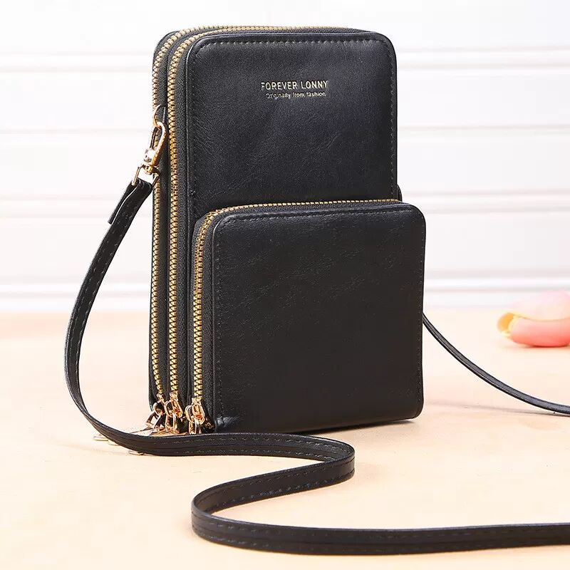 INF Praktische Herren Umhängetasche - Mini-Tasche mit vielen Fächern