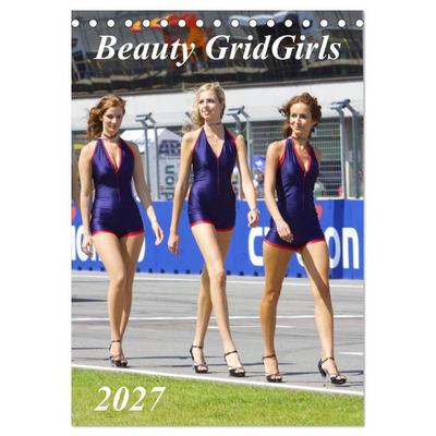 Beauty Grid Girls 2027 (Tischkalender 2027 DIN A5 hoch), CALVENDO Monatskalender