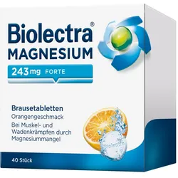 Biolectra Magnesium 243 mg forte Orange 40 St