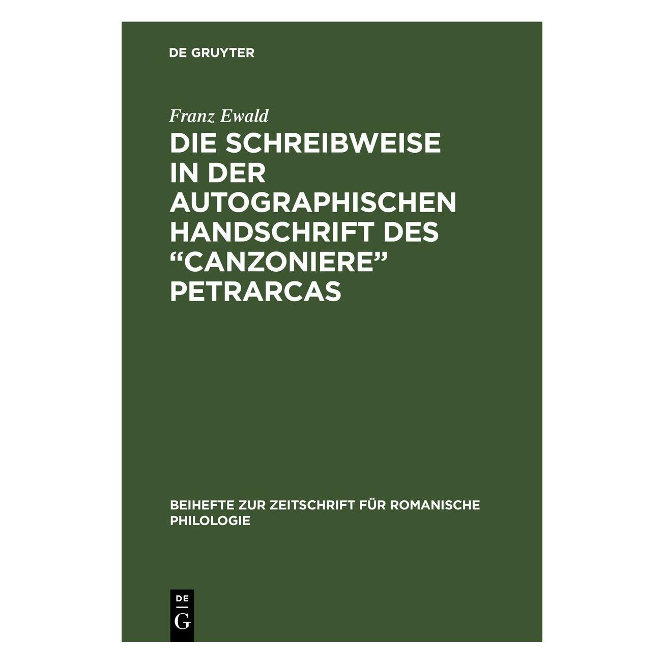 De Gruyter Ewald:Die Schreibweise in der autograph (Deutsch, Franz Ewald, 1907) (67778155)