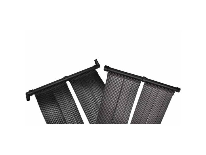 vidaXL Solar-Panel Für Poolheizung 80/620 Cm, Schwarz, Kunststoff, 80x620 cm, Freizeit & Co, Pools & Wasserspaß, Poolzubehör
