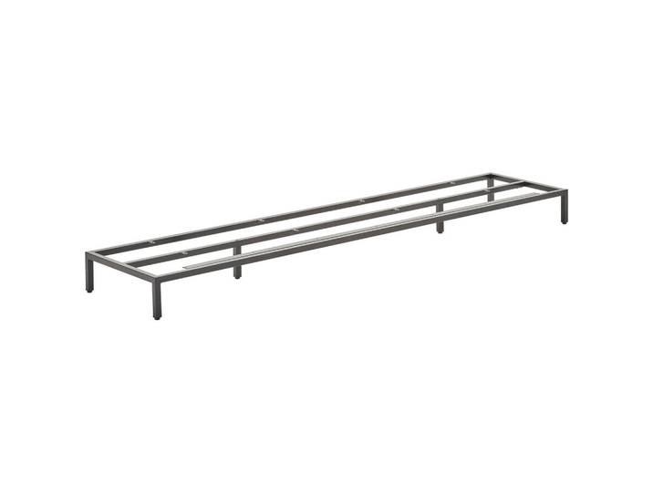 Novel Fussgestell, Schwarz, Metall, 180x13x40.5 cm, Wohnzimmer, TV Möbel, Lowboards