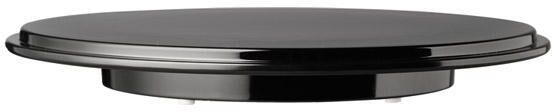 APS Piatto torta "Casual" 31 cm Nero