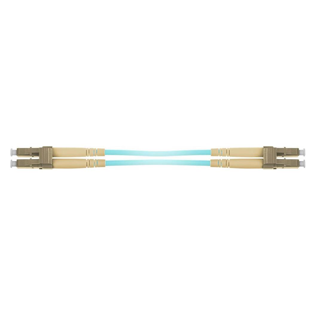 ACT 3 meter multimode 50/125 OM3 duplex armored fiber patch cable with LC connectors (3 m) (RL3403)