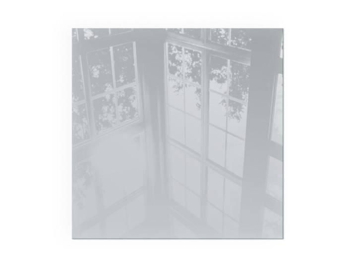 Tulup Kaminbodenplatte 60x60 cm - Farbe Grau, Glas, Quadratisch, 60x60x0.4 cm, Elektrogeräte, Heizgeräte, Elektrokamine