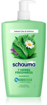 Schwarzkopf Schauma 7 Herbs Freshness champô de ervas para cabelo normal a oleoso 1000 ml. Schauma 7 Herbs Freshness