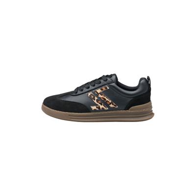 Sneaker LLOYD "ORBIT 77", Damen, Gr. 39, schwarz, Leder, unifarben, Schuhe Sneaker, mit dezenten Farbdetails