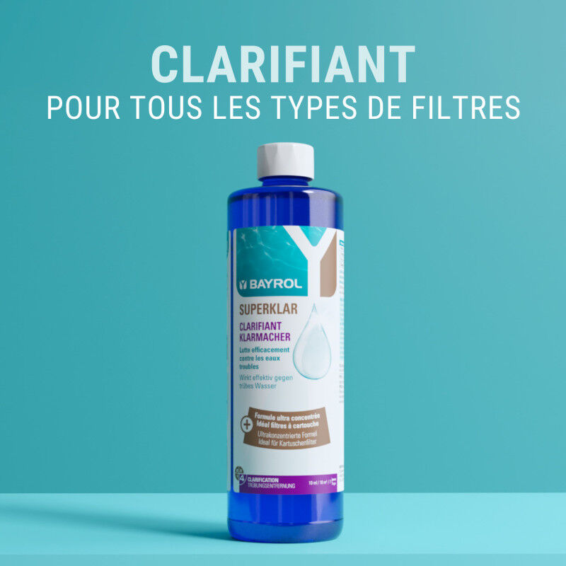 Floculation pour piscine Bayrol Superklar - 0,5 litre