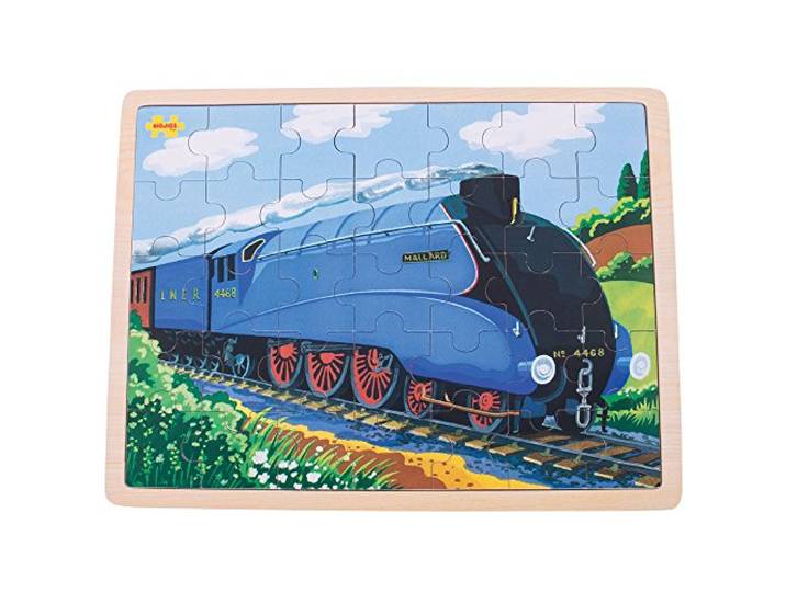 Bigjigs Toys Mallard Trein Houten Dienblad Puzzle - 35 Piece Puzzle