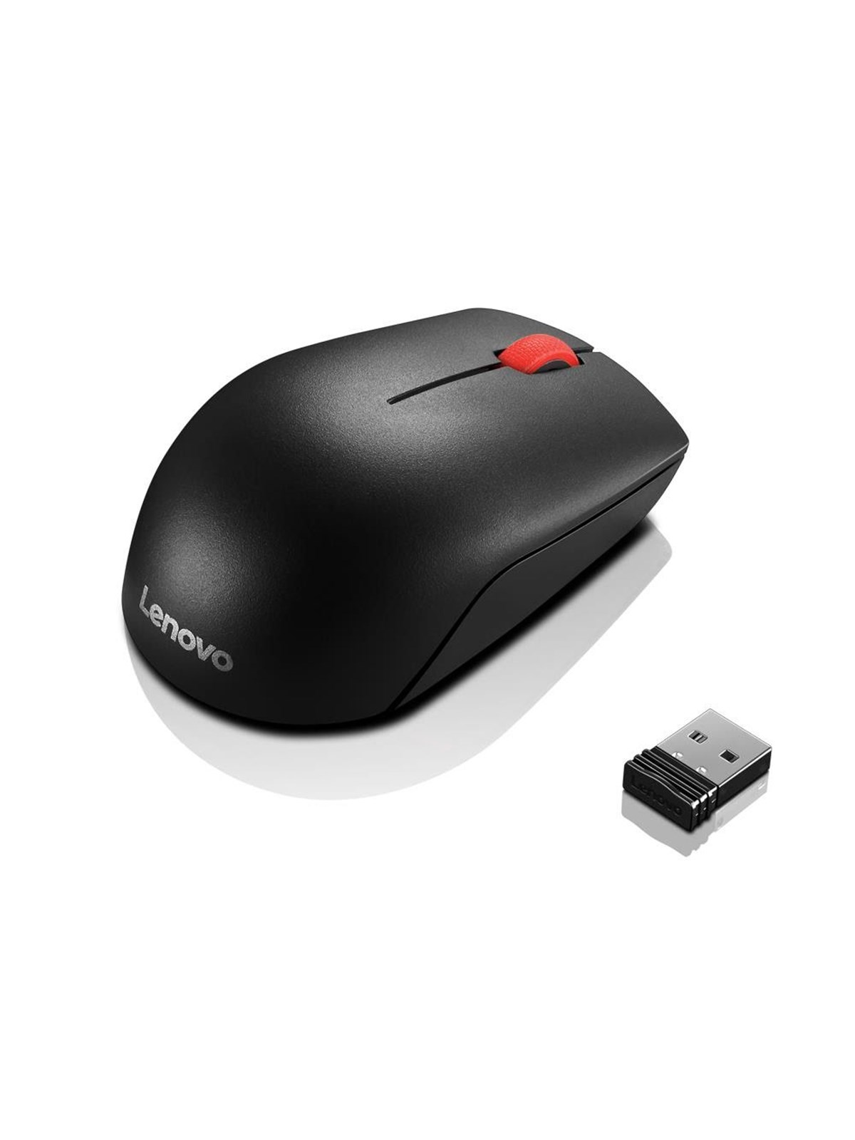 Lenovo Essential Compact Wireless Mouse - Maus (Schwarz)