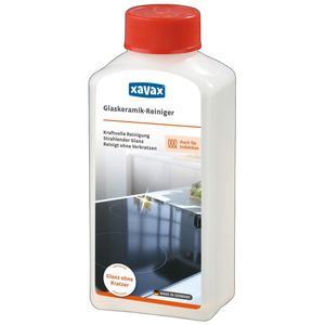 Xavax Glaskeramikreiniger 00111726, flüssig, für Kochfelder, Reiniger+Pfleger, 250ml