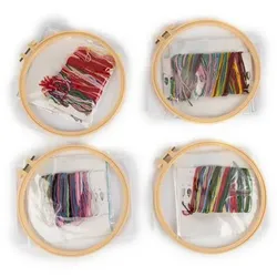 Stick-Set 4 versch. Motive inkl. Zubehör 11tlg.